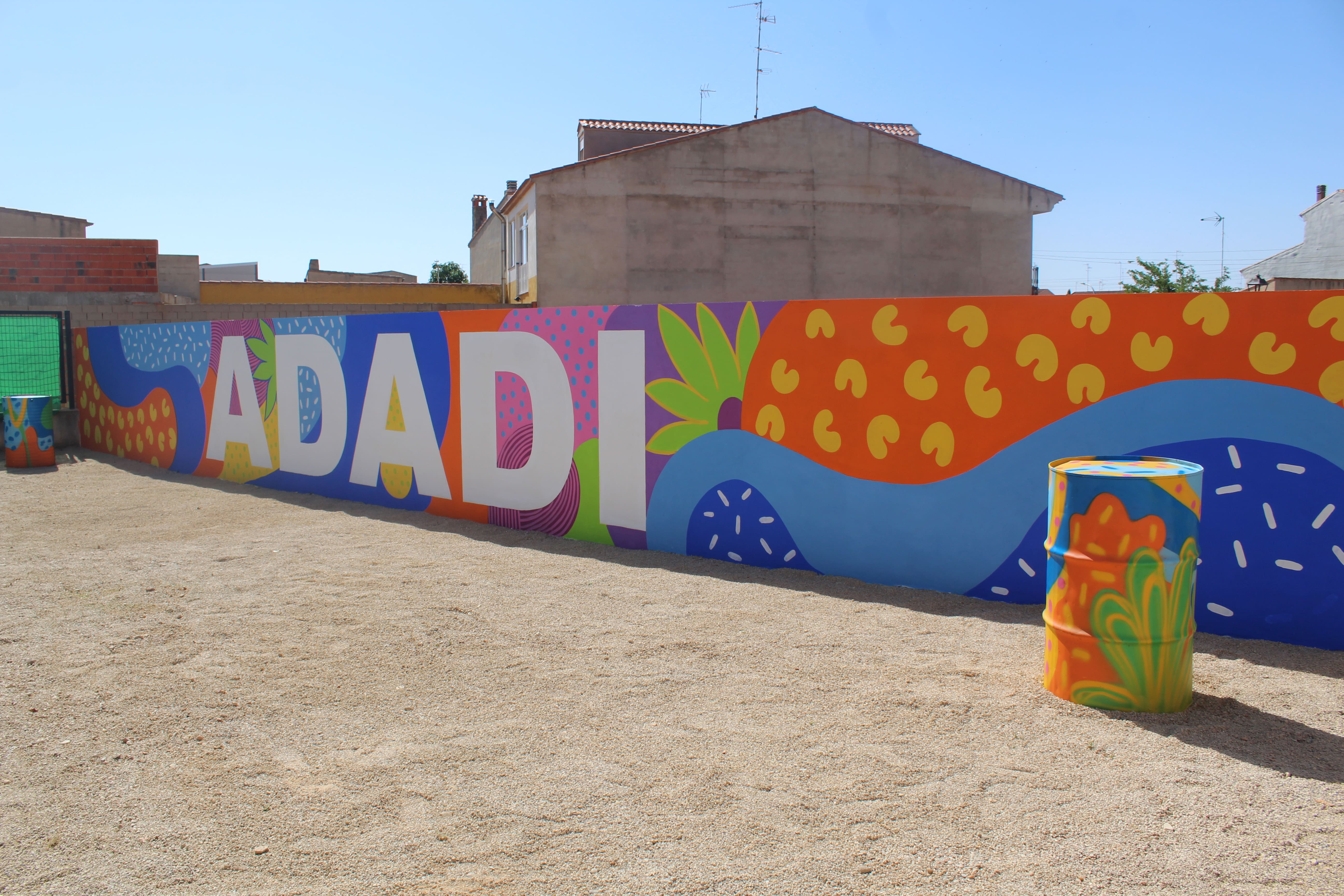 MURAL COLABORATIVO CON ADADI.